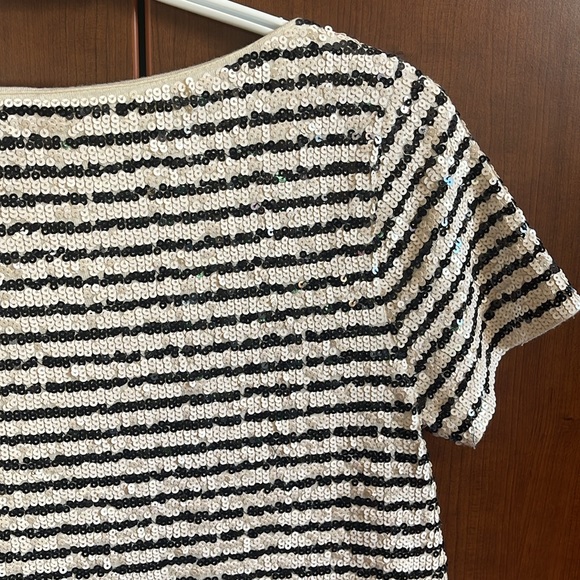 J. Crew black and white sequins - Picture 7 of 10